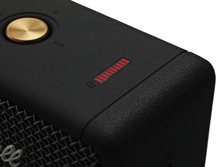 色: ブラック】Marshall ワイヤレスポータブル防水スピーカー Embe