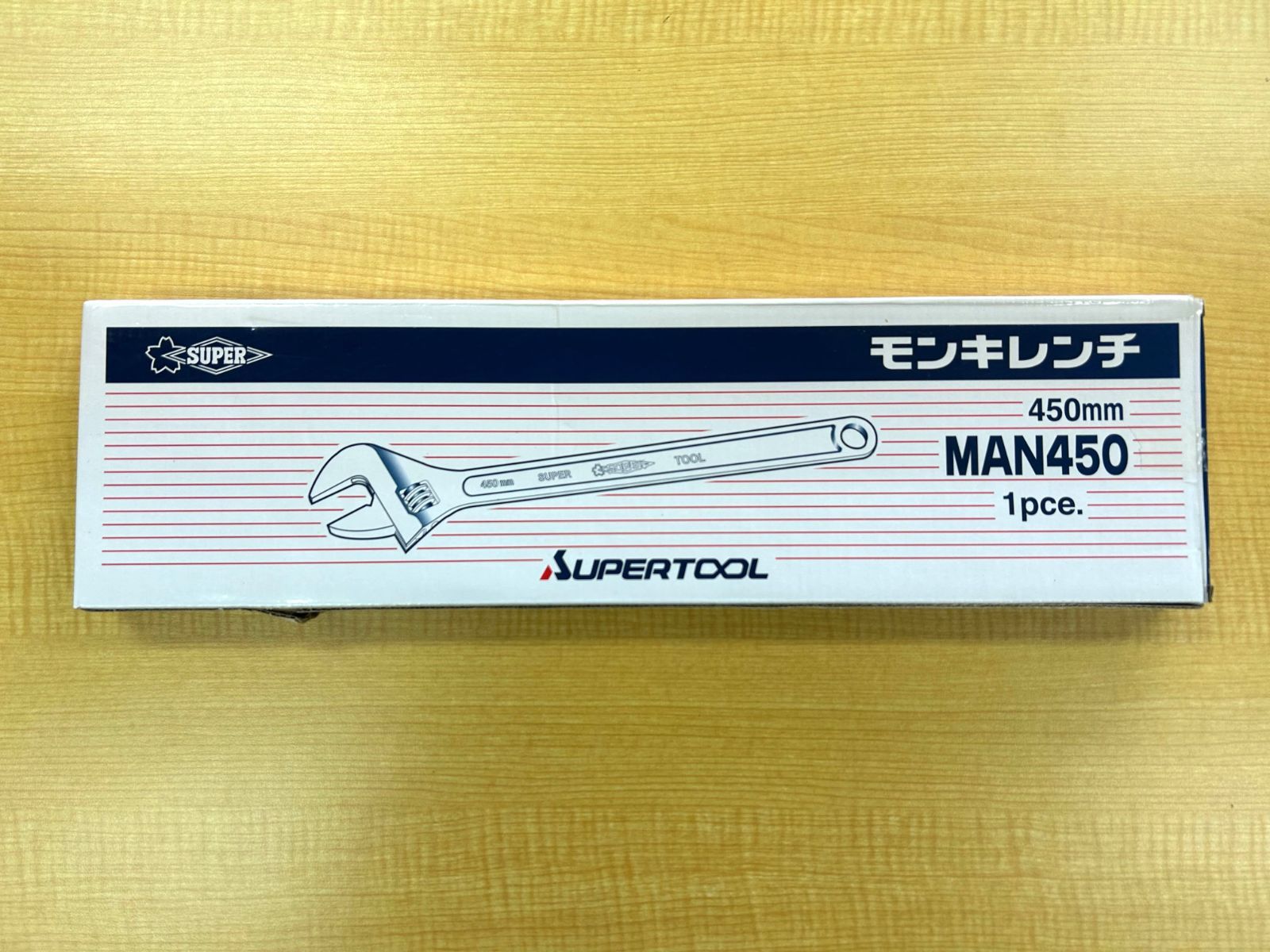 スーパーツール MAN450 モンキレンチ JISH 最大開口55