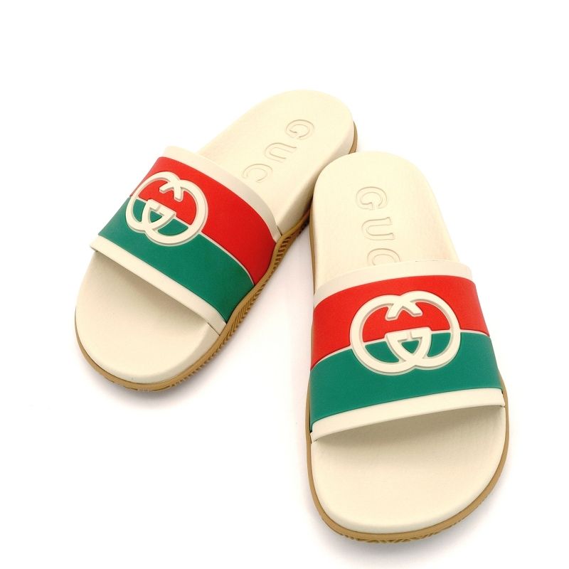 ♥ グッチ GUCCI サンダル ユニセックス サイズ EU 39 24.5cm～25cm GGロゴ き 7-9-331