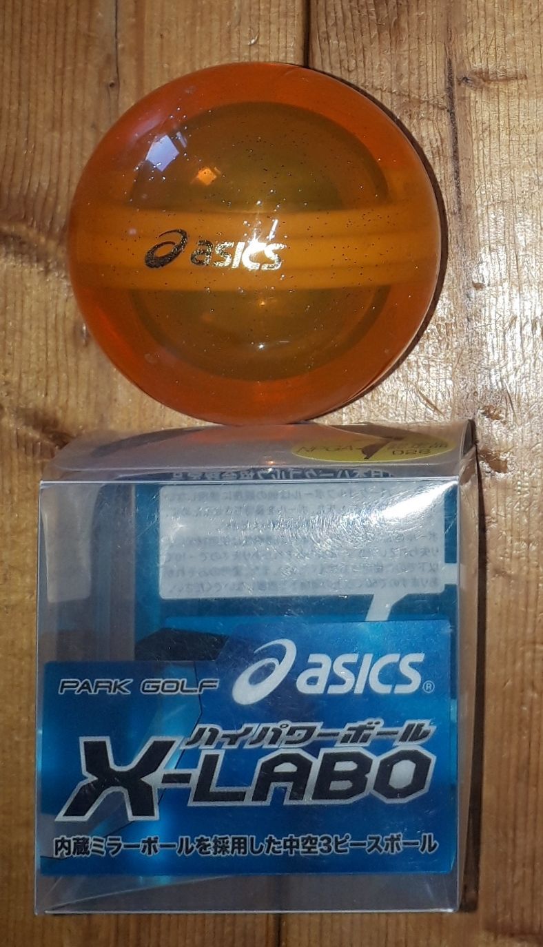 アシックスPARKGOLFボール　ハイパワーボールX-LABO