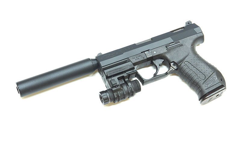 マルゼン CO2固定スライドガスガン ワルサーP99FS スペシャルフォース