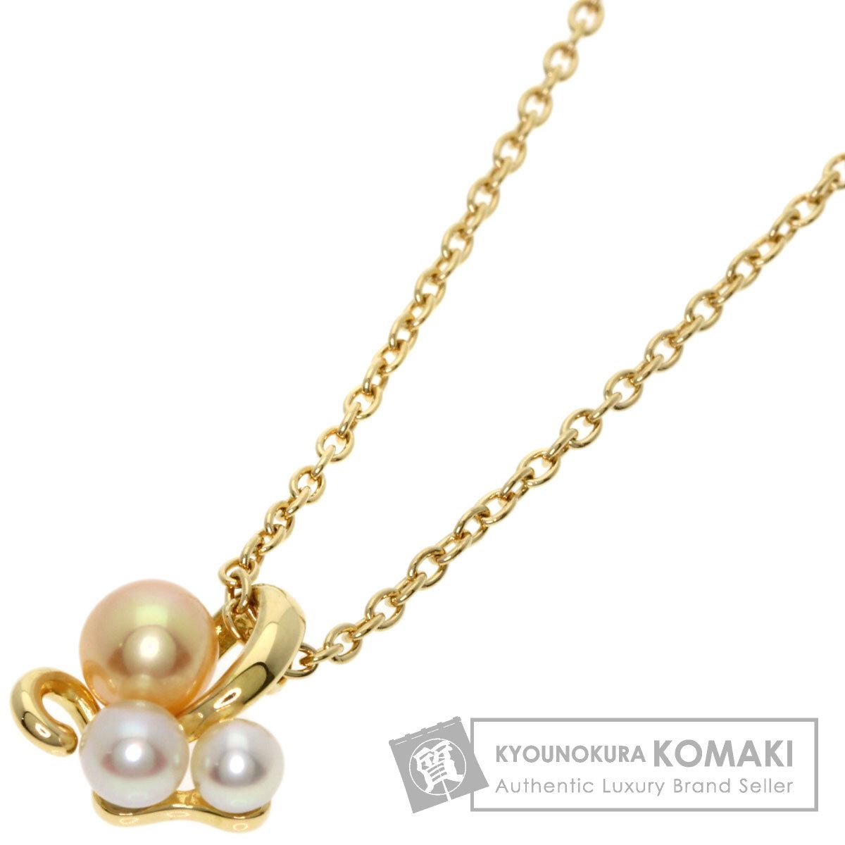 TASAKI タサキ パール 真珠 ネックレス K18YG レディース