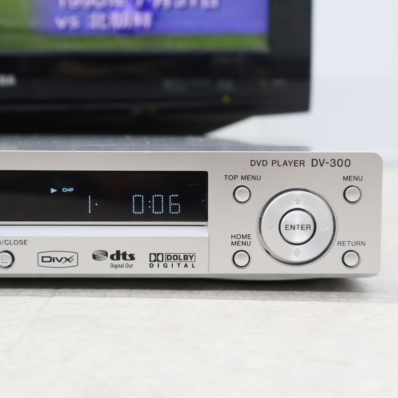 USED品 Pioneer パイオニア DVDプレーヤー DV-220V 2013年製 リモコン付き