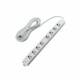 エレコム EU RoHs指令準拠 二重構造工事用タップ T-WRM3830LG|RS