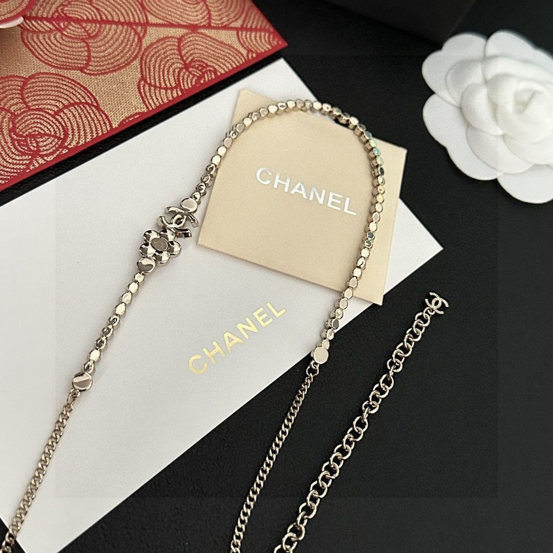 今日特価】CHANEL ヴィンテージ アルファベットネックレス