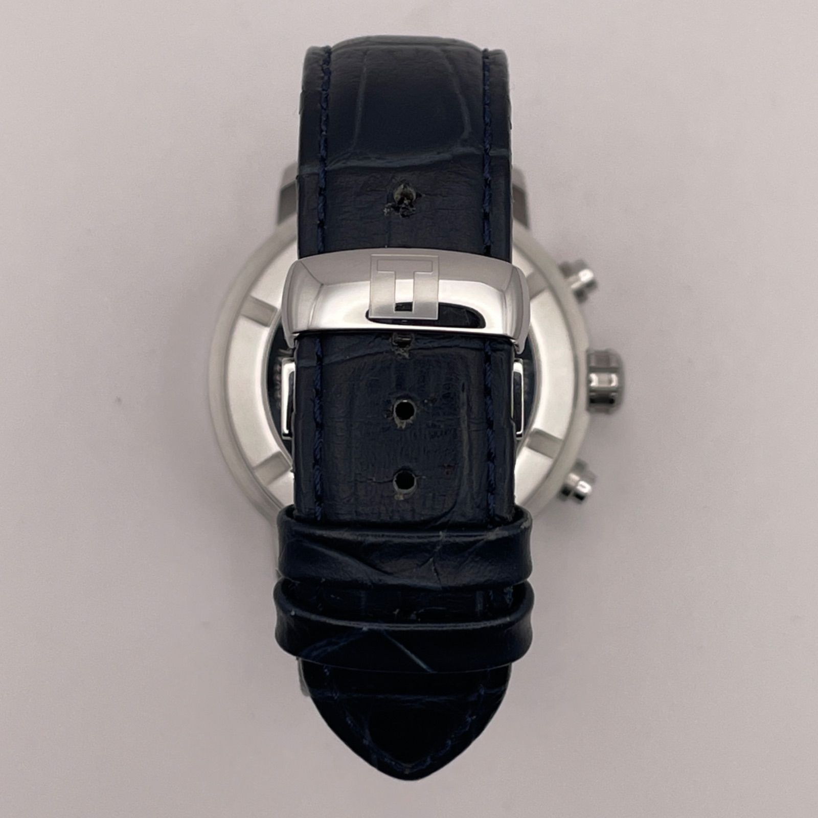 T467）美品 正常稼動 TISSOT ティソ Tスポーツ PRC200 クロノグラフ 