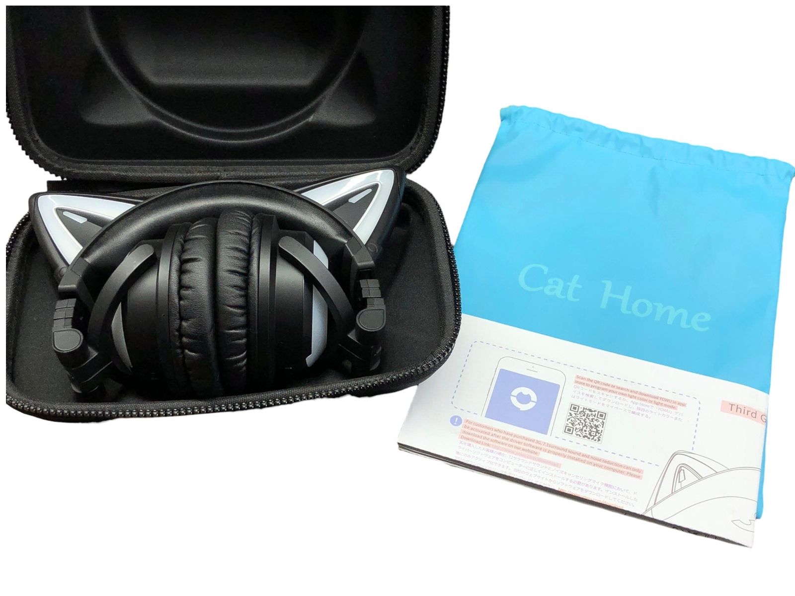 SELKIRK yowu 猫耳ヘッドフォン ゲーミングヘッドセット （新品） YOWU猫耳ゲーミングヘッドセット4 | ウェルテ