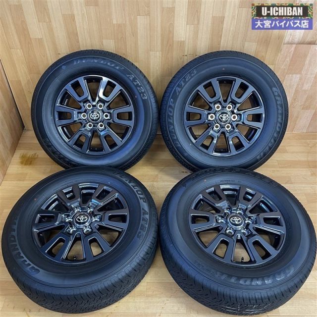 送料無料 DUNLOP 265/65R18 AT23 ランクル250 純正　4本 送料無料 DUNLOP 265/65R18 AT23 ランクル250 純正 4本 - メルカリ