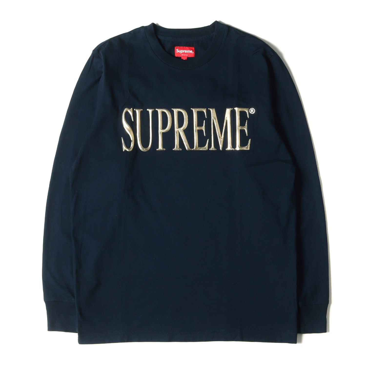 Supreme シュプリーム Tシャツ サイズ:S ゴールドロゴ ロング 
