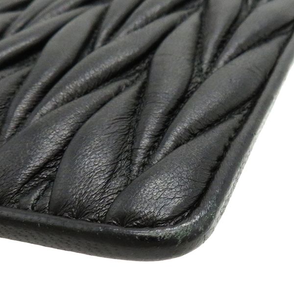 ミュウミュウ MIU MIU ショルダーバッグ マテラッセ ポシェット レザー  