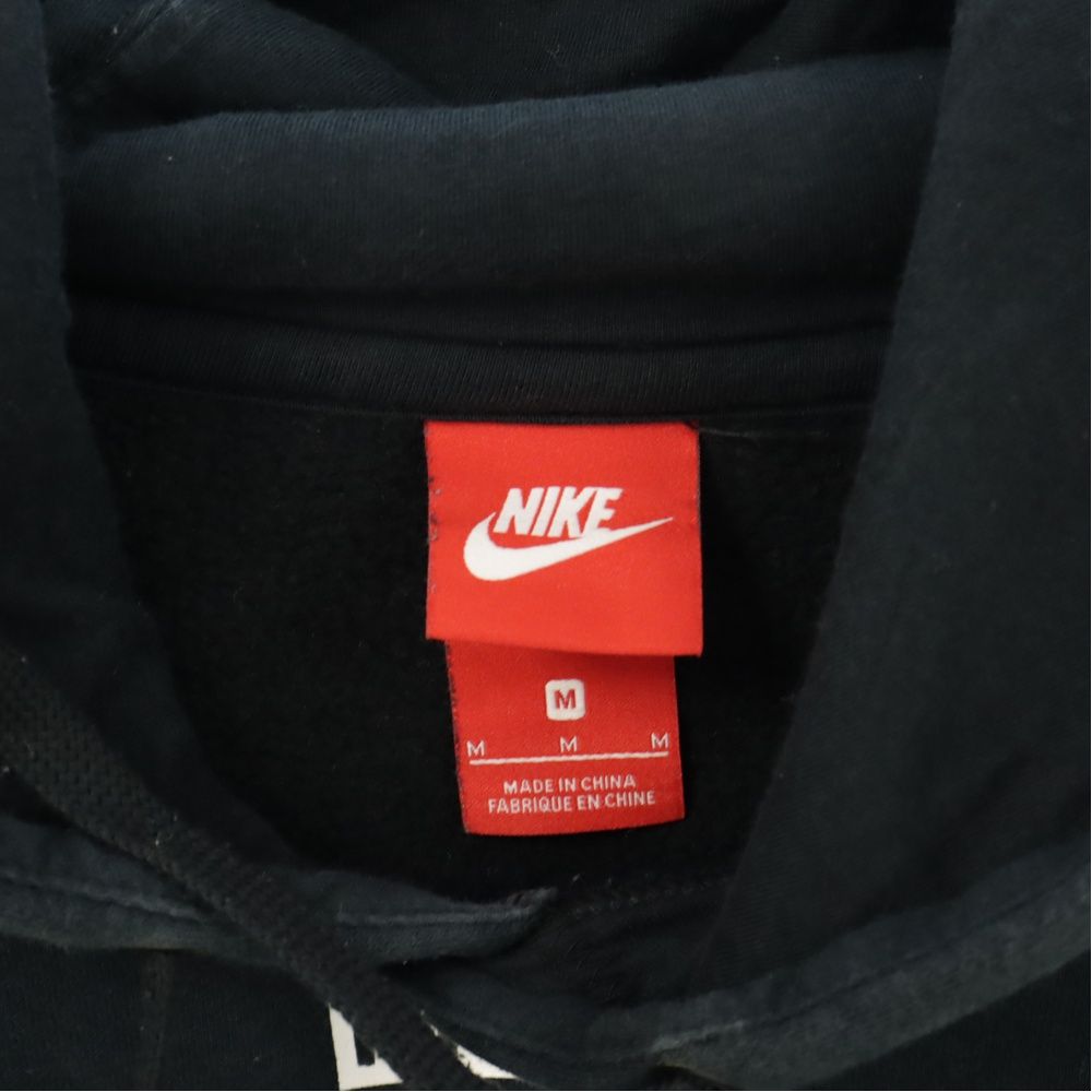 NIKE (ナイキ) ×KITH BIG Swoosh Hoodie キス ビッグ スウッシュ プリント プルオーバー スウェット パーカー ブラック  AH5009-010 - メルカリ