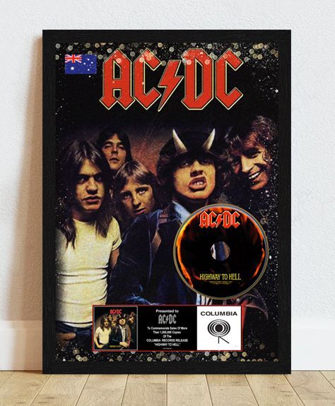 AC/DC/エーシー・ディーシー】地獄のハイウェイ/フレーム証明書-2