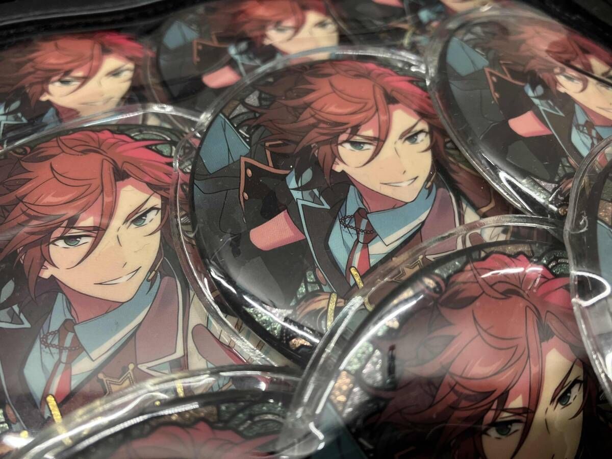 あんスタ　斑　痛バック あんさんぶるスターズ！！ 三毛縞斑 痛バッグ 缶バッジ WEGO