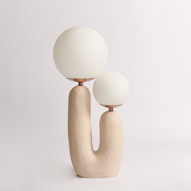 アートテーブルランプポストシンプルなベッドルームベッドサイドデザイナーモデルルームチルドレンズルームテーブルランプ ume