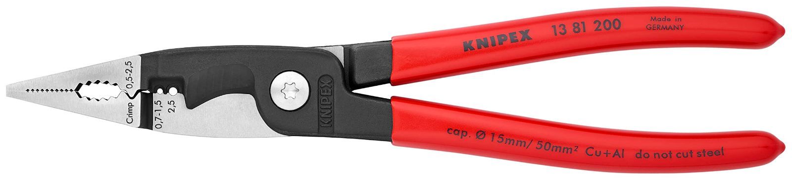 【特価商品】200mm 1381-200 エレクトロプライヤー KNIPEX(クニペックス) KNIPEX クニペックス