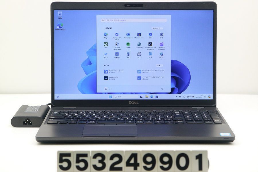 DELL Latitude 5500 Core i5 8265U 1.6GHz/8GB/256GB(SSD)/15.6W/FWXGA(1366x768)/Win11 【553249901】
