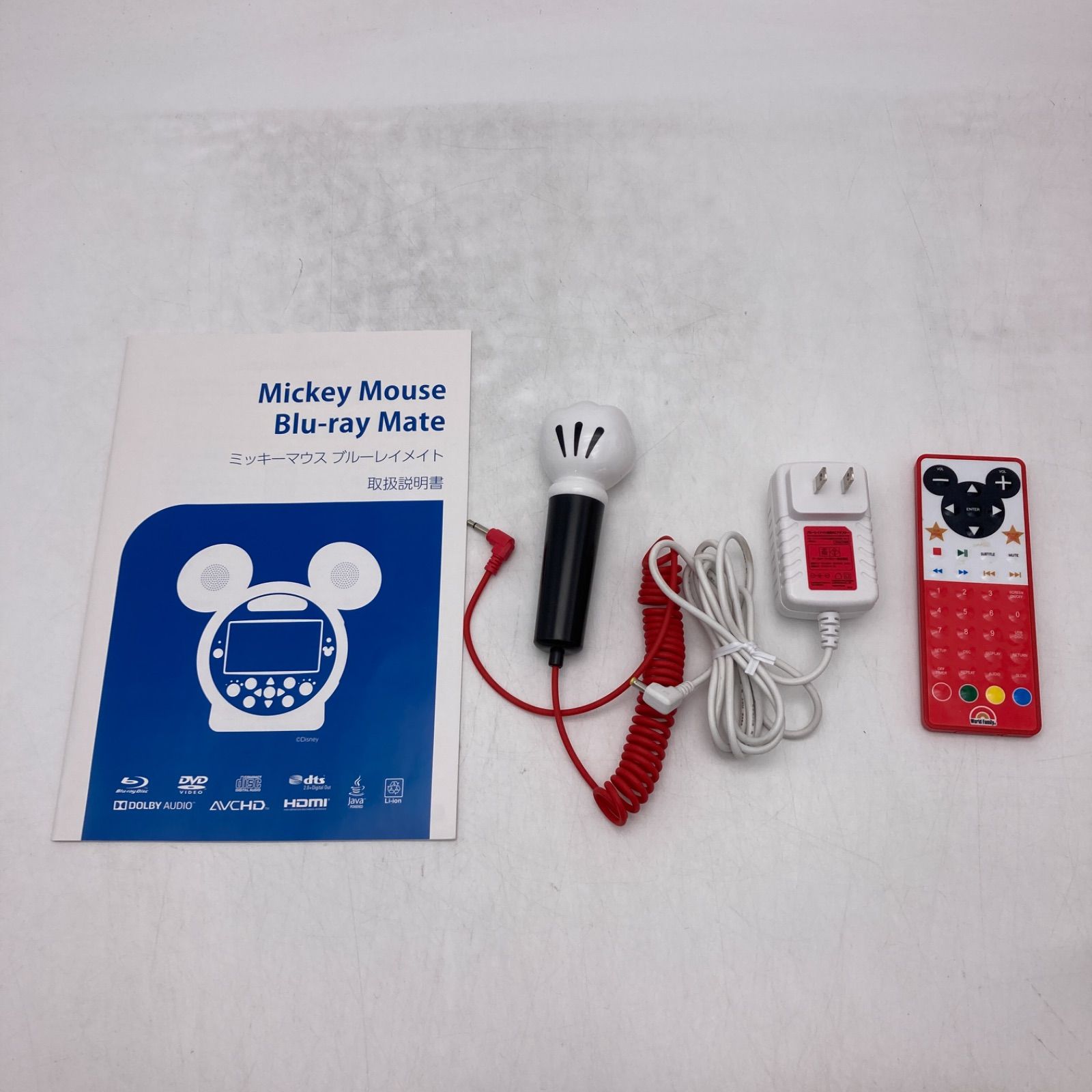 [ジャンク] ディズニー ミッキー ブルーレイ メイト Disney DWE ジャンク】DWE Disney ディズニー Mickey Mouse Blu-ray Mate