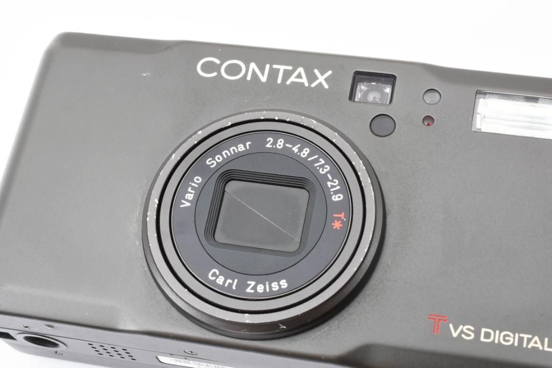 CONTAX コンタックス T VS DIGITAL Carl Zeiss カールツァイス ブラック コンパクトデジタルカメラ #326