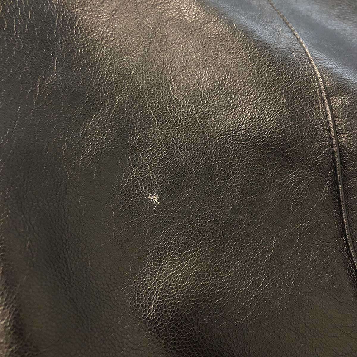 LOEWE ロエベ ヴィンテージ レザーパンツ ブラック 38 - メルカリ