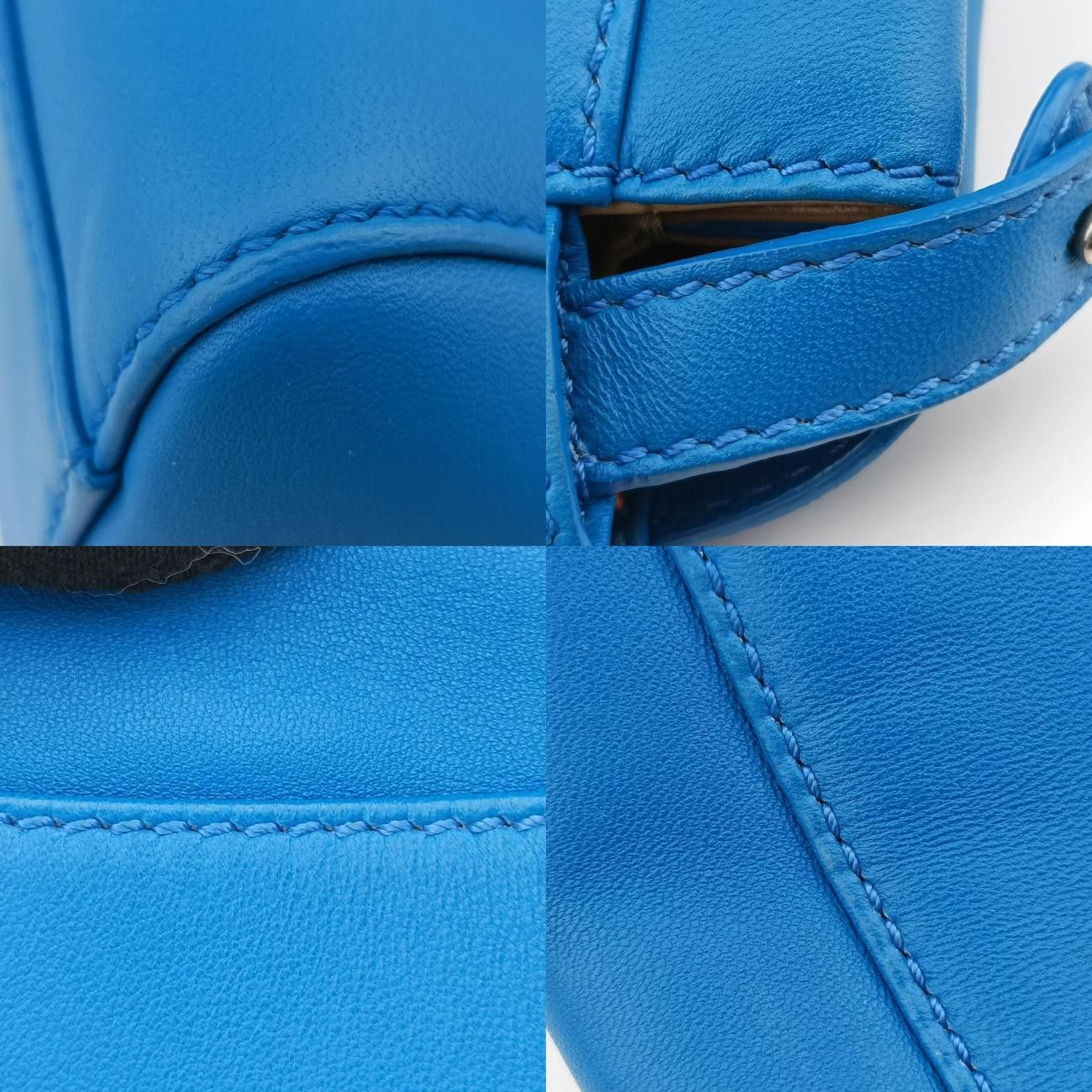 【FENDI】ピーカブー ミニ ブルー ☆関税・送料込 ピーカブー ミニ カーフレザー ブルー | Fendi