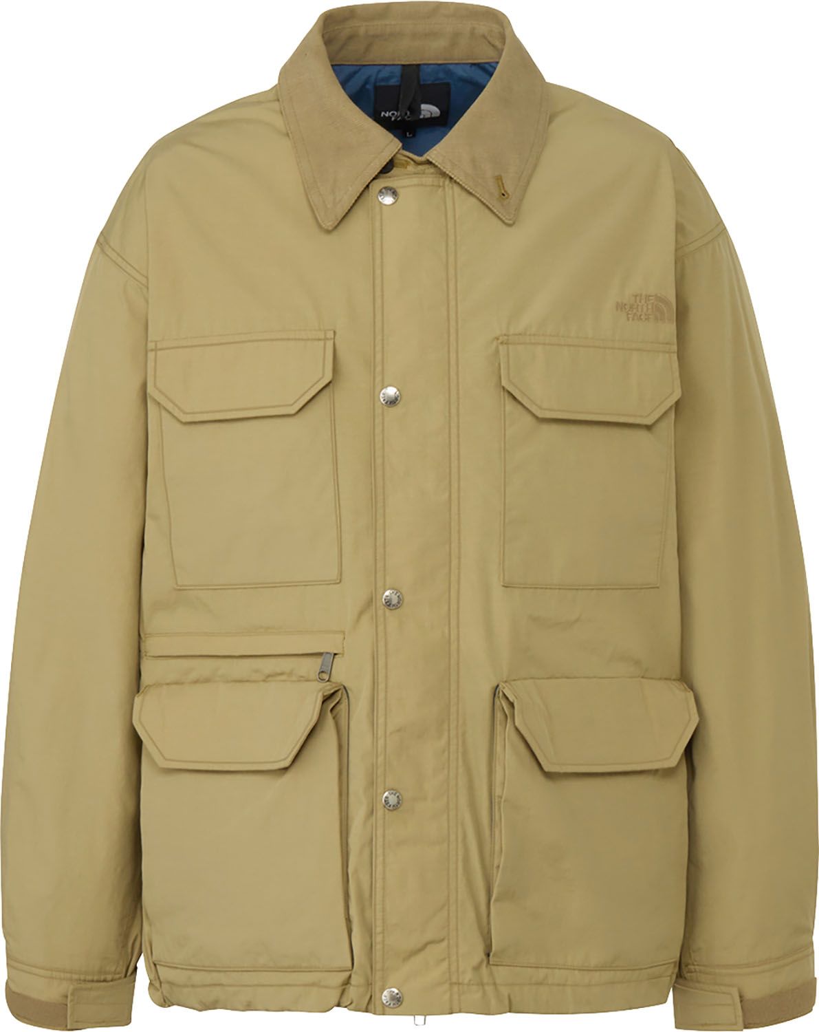 ザ ノース フェイス THE NORTH FACE アウトドア マウンテンカバーオール メンズ アウター ワークジャケット 上着 撥水 秋冬 キャンプ ハイキング 普段使い おでかけ コットンライク 裾調節 NP72535 CK クラシックカーキ