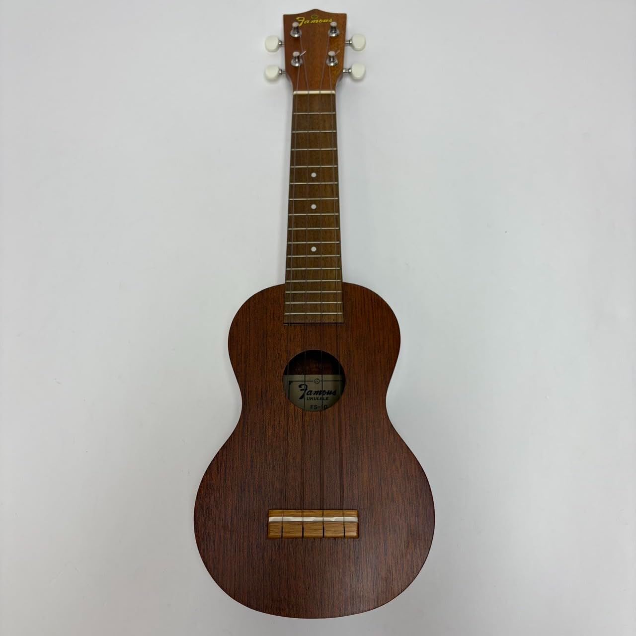 Famous FS-1G ソプラノウクレレ マホガニー材 3298