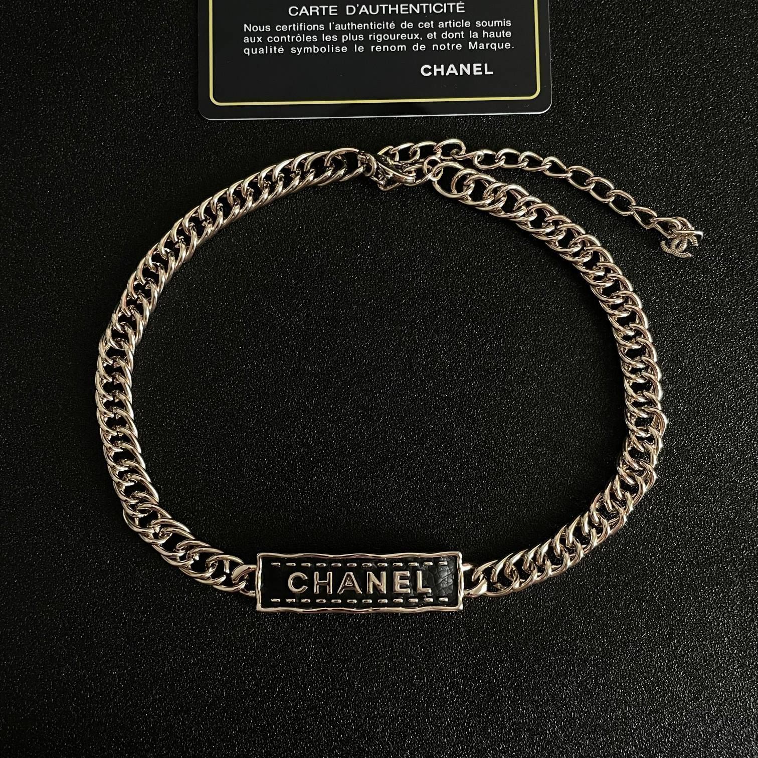 今日特価】CHANEL シャネル 中古 アルファベットネックレス 送料