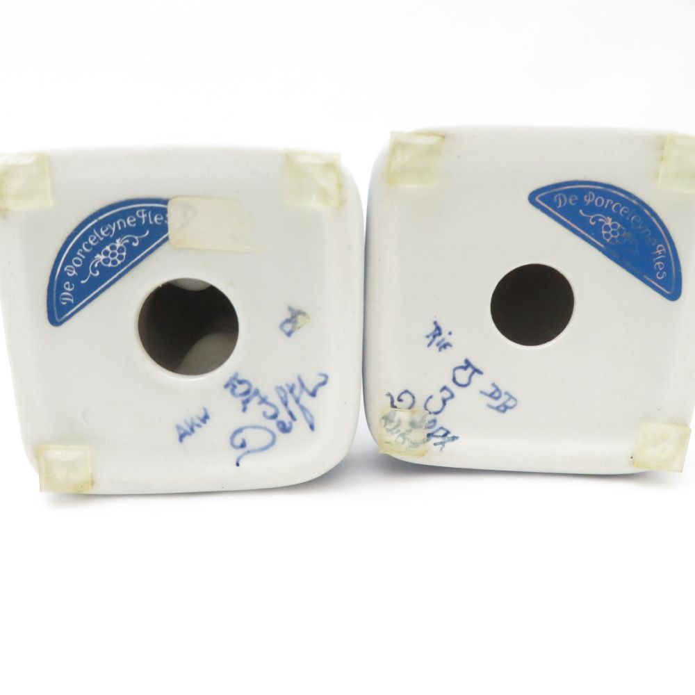 ヴィンテージロイヤルデルフト 大型フィギュリンファーマーと妻