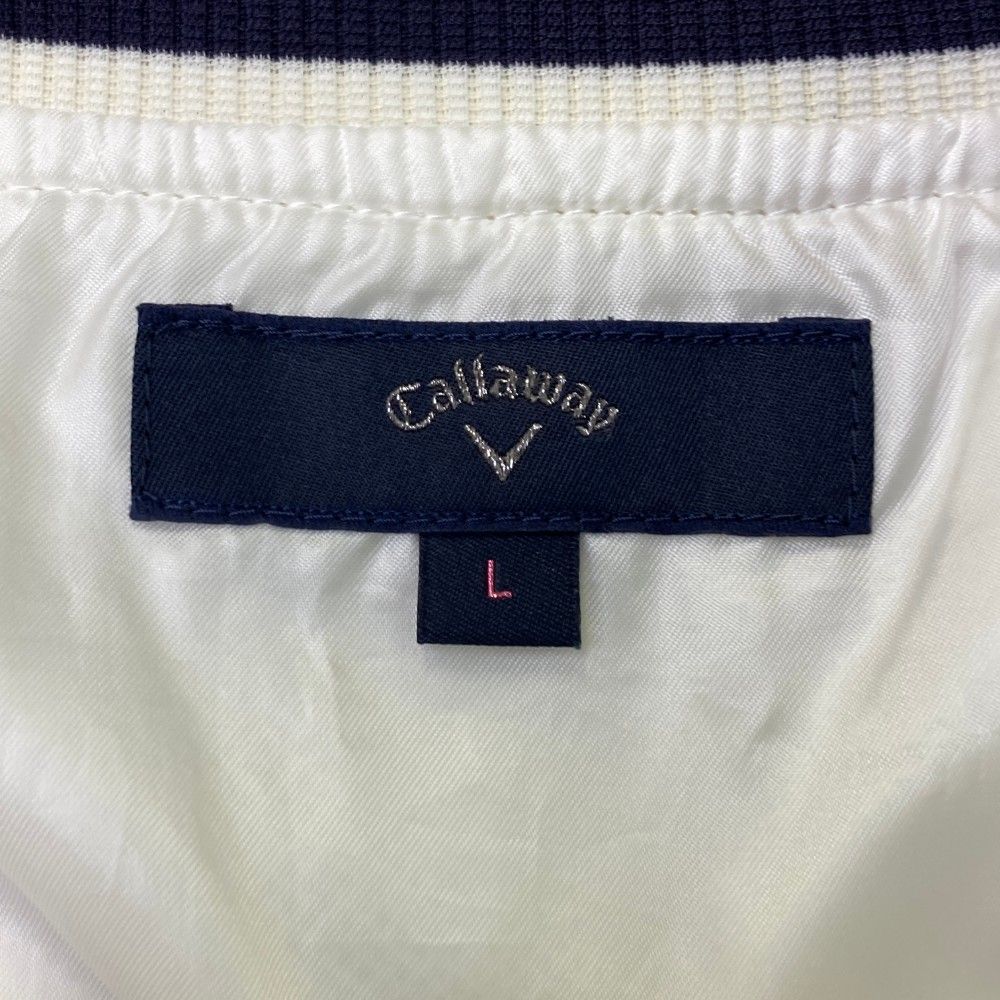 サイズ：L CALLAWAY キャロウェイ 裏メッシュ ジップジャケット