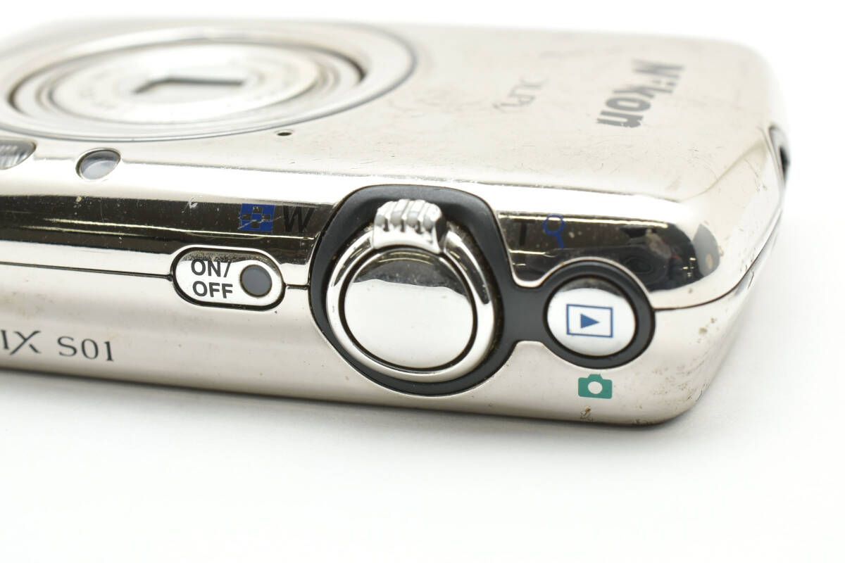 カメラ ☆動作OK☆ ニコン NIKON COOLPIX S01 コンパクトデジタル