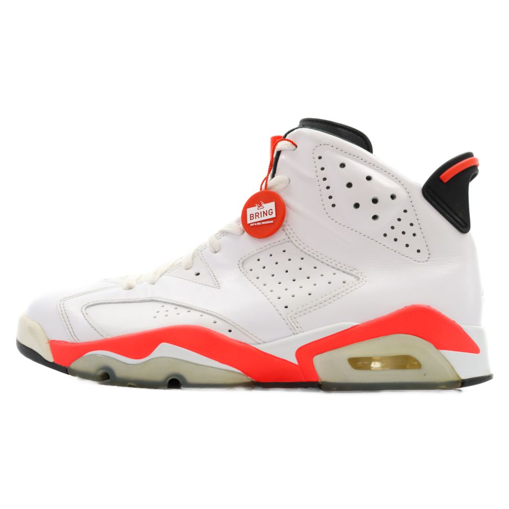 バスケットボール Air Jordan 6 Retro ホワイト/レッド 27cm