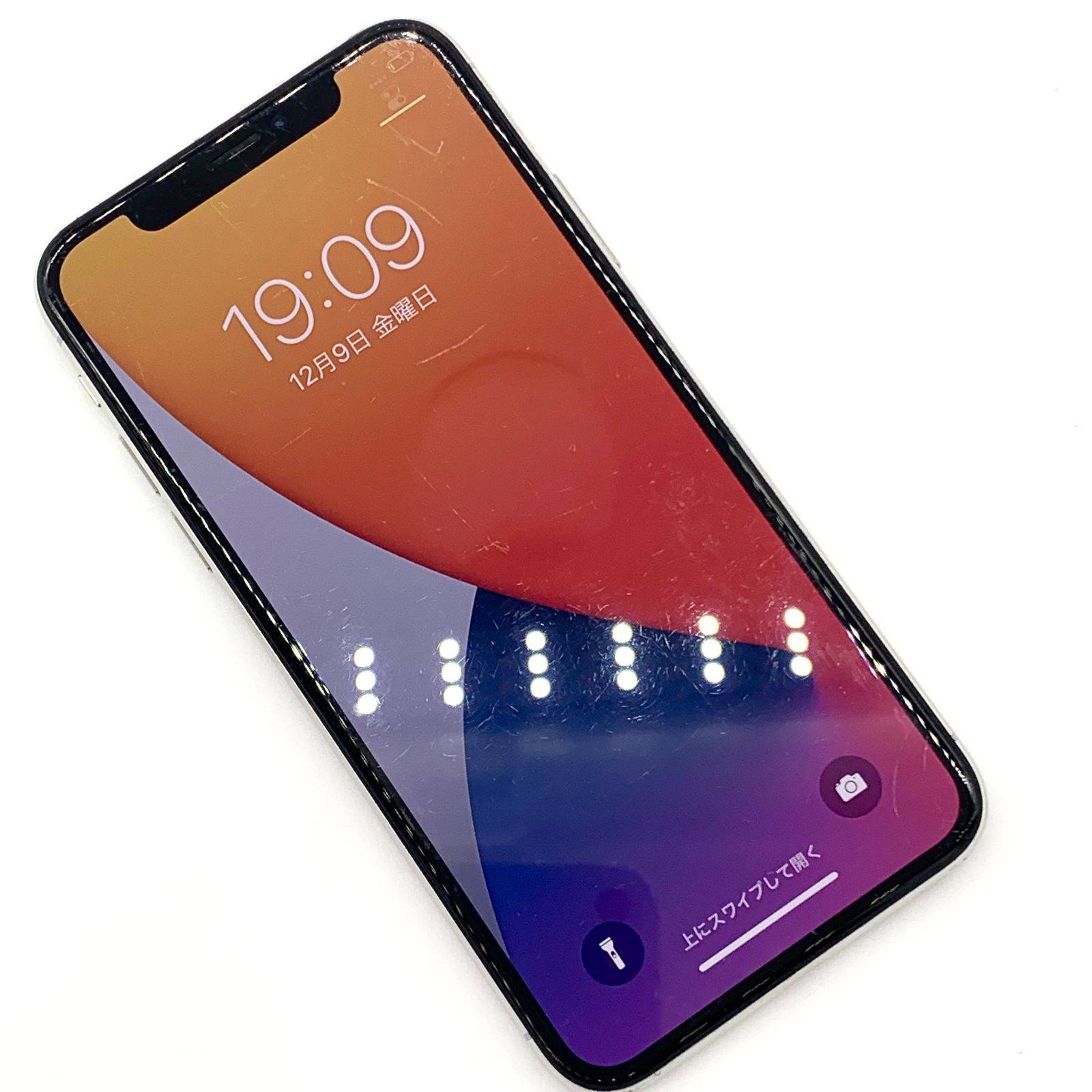 ▽SIMロック解除(au) iPhoneX 64GB シルバー MQAY2J/A - 買取ELITE