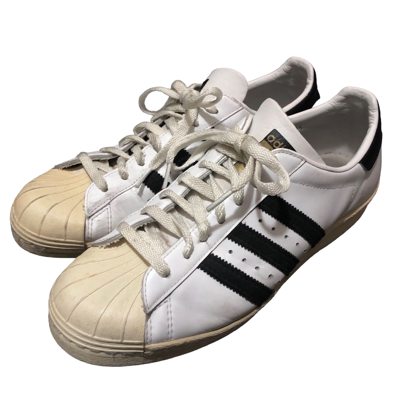 アディダスAdidas SUPERSTAR 80s スーパースター 金ベロ-