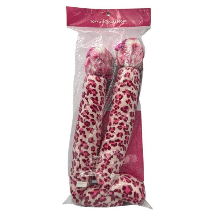 品 TOKYO Disney RESORT ミニーマウス ヒョウ柄 ブーツキーパー 激 東京ディズニーリゾート ディズニー ピンク かわいい W４