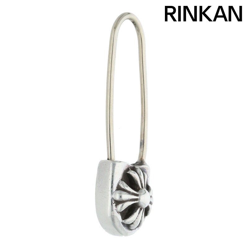クロムハーツ SAFETY PIN CH PLS R|セーフティーピンCHプラス シルバーピアス メンズ