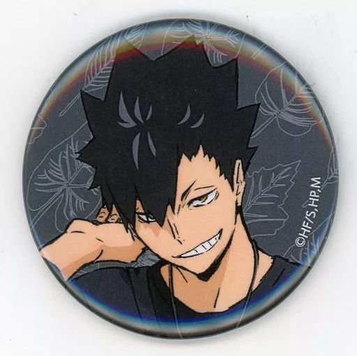 集英社 - ハイキュー!! 黒尾 ピンバッジ 中古】バッジ・ピンズ 黒尾鉄朗 「ハイキュー!! TO THE TOP