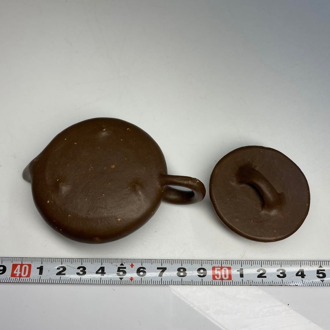 梨皮手 朱泥急須