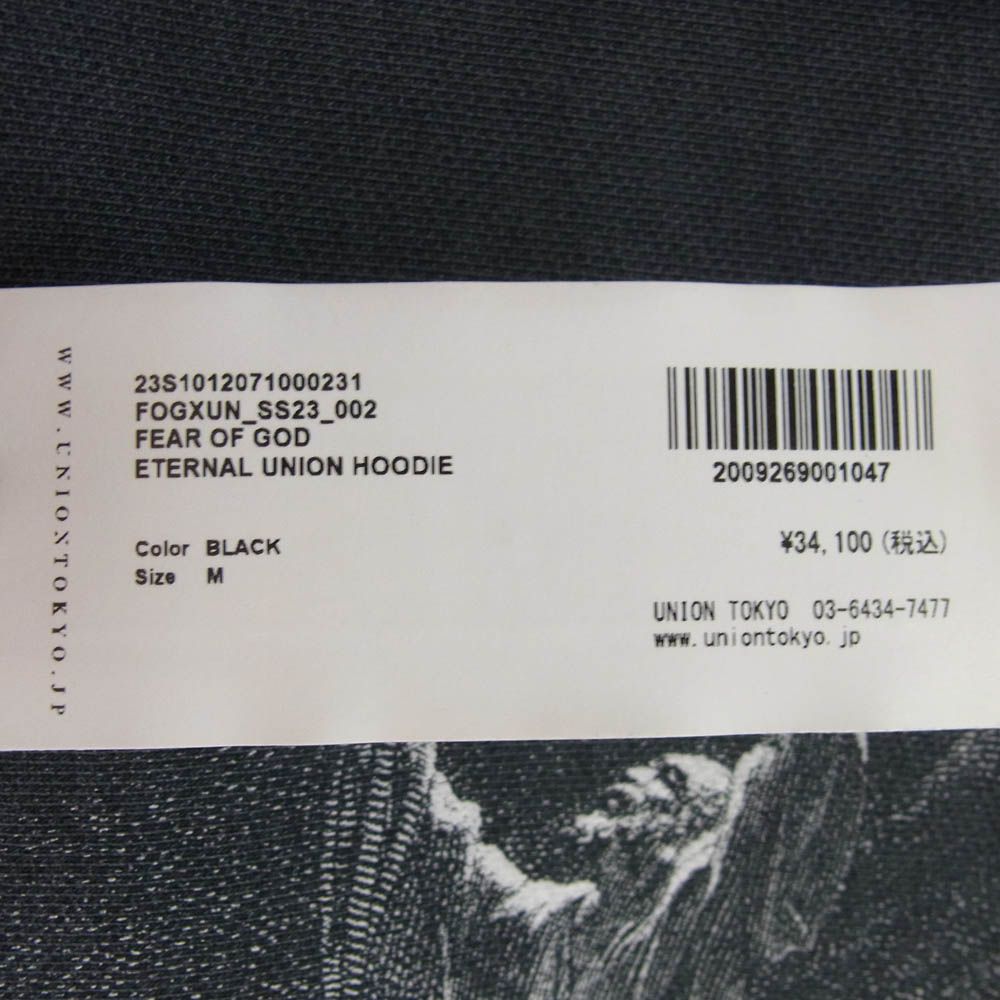 ＊ Fear Of God ＊ エターナルパーカー FEAR OF GOD フィアオブゴッド × UNION ユニオン FOGXUN-SS23