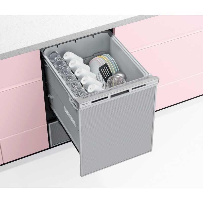 送料無料 ♥ 未開梱 パナソニック Panasonic 食器洗い乾燥機 V9シリーズ 食器点数～44点 ビルトイン ディープ 深型 タイプ 1～6人用 シルバー NP-45VD9S 宅配商品