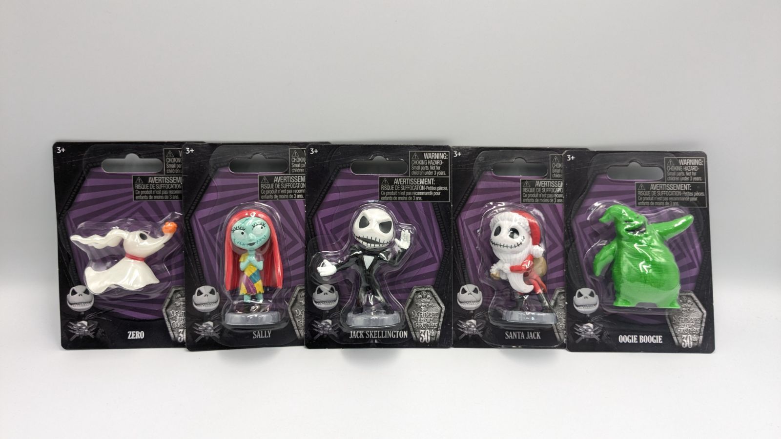 ディズニー ナイトメアビフォアクリスマス フィギュア 5種セット ゼロ