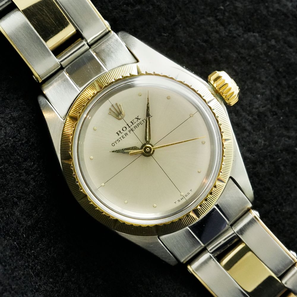 ROLEX オイスターパーペチュアル ゼファー レディース 1967年頃 Ref.6621 アンティーク品 レディース 腕時計