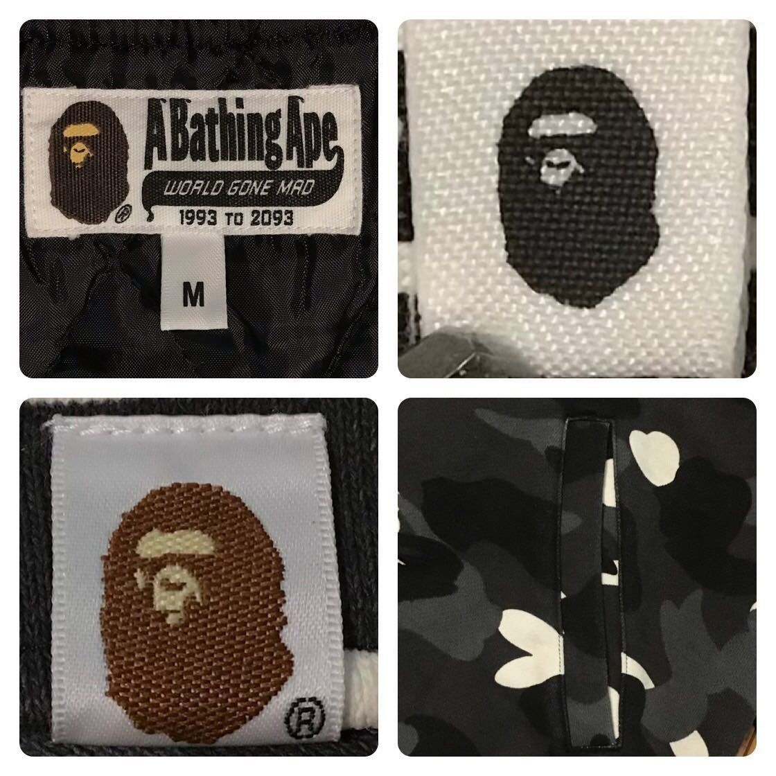 ☆蓄光☆ City camo スウェット スタジャン Mサイズ a bathing ape