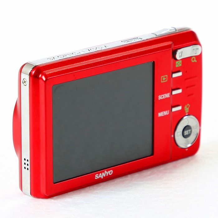中古】(サンヨー) SANYO DSC-X1260型 赤 - メルカリ