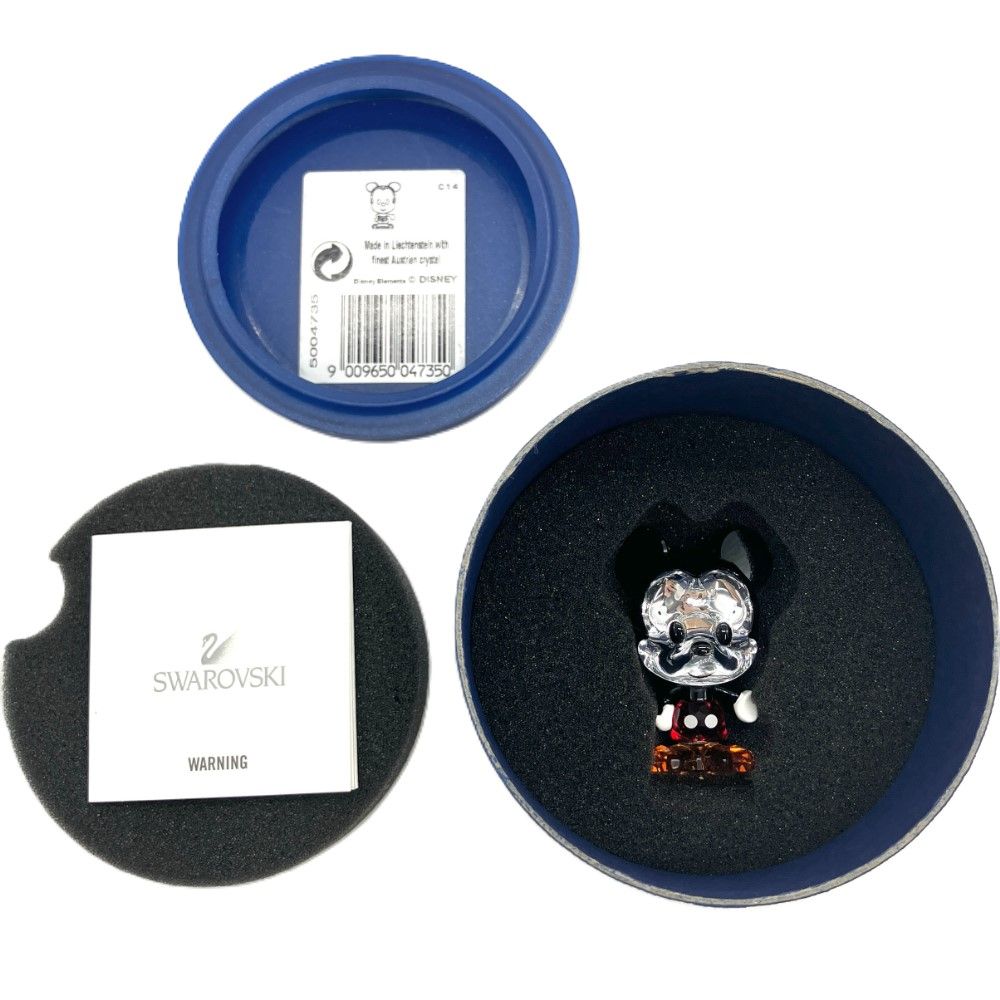 SWAROVSKI - スワロフスキー SWAROVSKI Disney キューティーズ ミッキーマウス 2015年廃盤品 オブジェ 置物 5004735【中古】 スワロフスキー SWAROVSKI Disney キューティーズ ミッキーマウス 2015