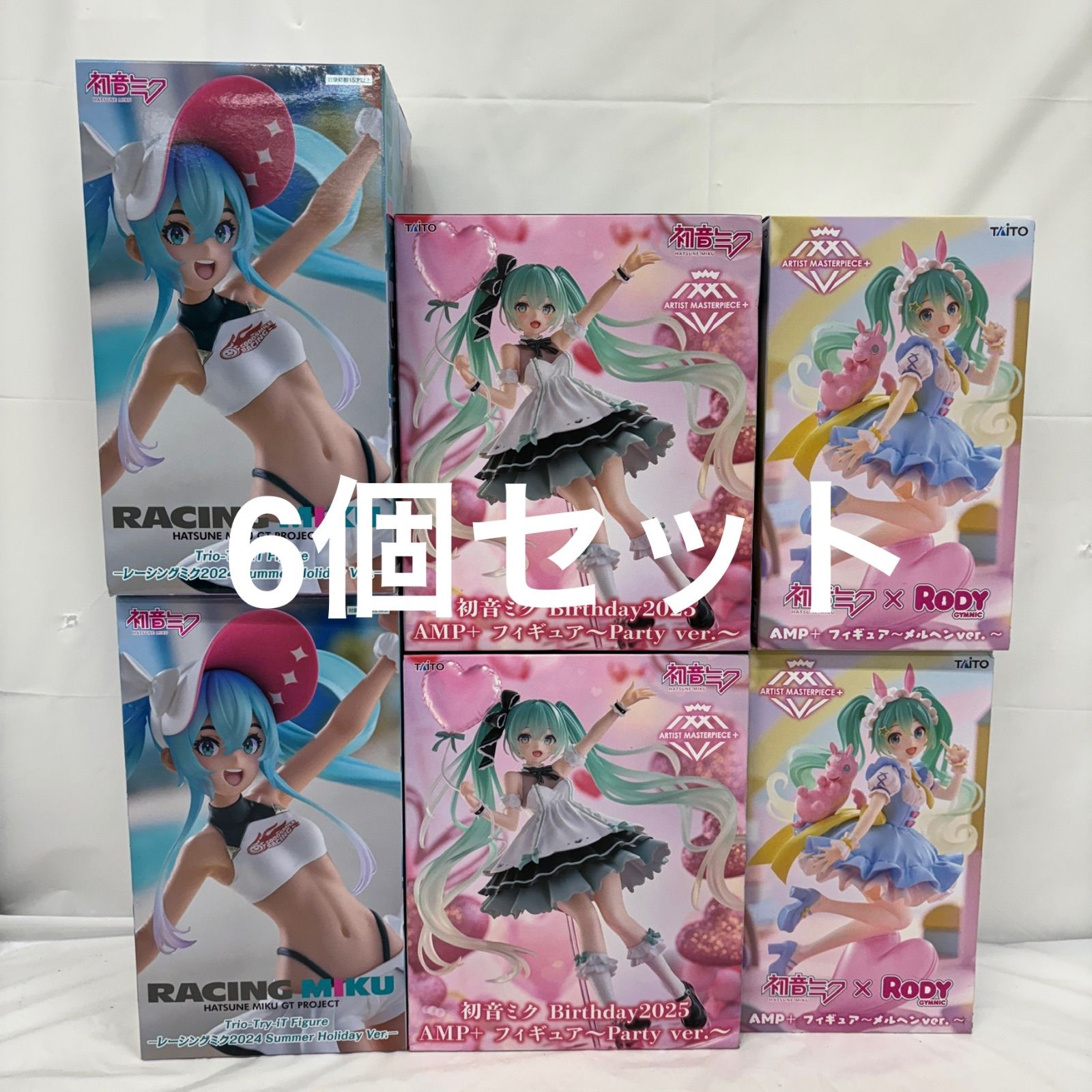 初音ミク レーシングミク2024Summer Holiday ver. 6個