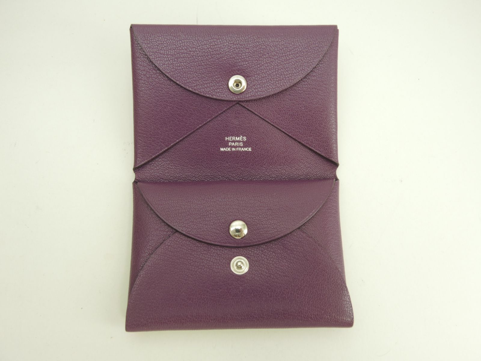 新品未使用✨エルメス/カルヴィデュオ HERMES エルメス 二つ折り財布 カルヴィデュオ ヴェルソ CALVI
