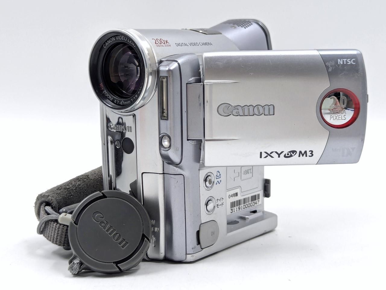 miniDVのダビングに！Canon キャノン ビデオカメラ DM-IXY DV M3