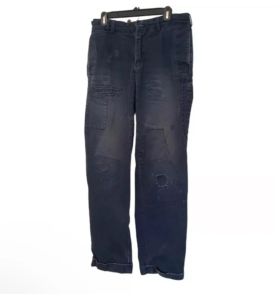 ポロ Ralph Lauren ラルフローレン 苦痛です 修理済み チノ パンツ 32 34