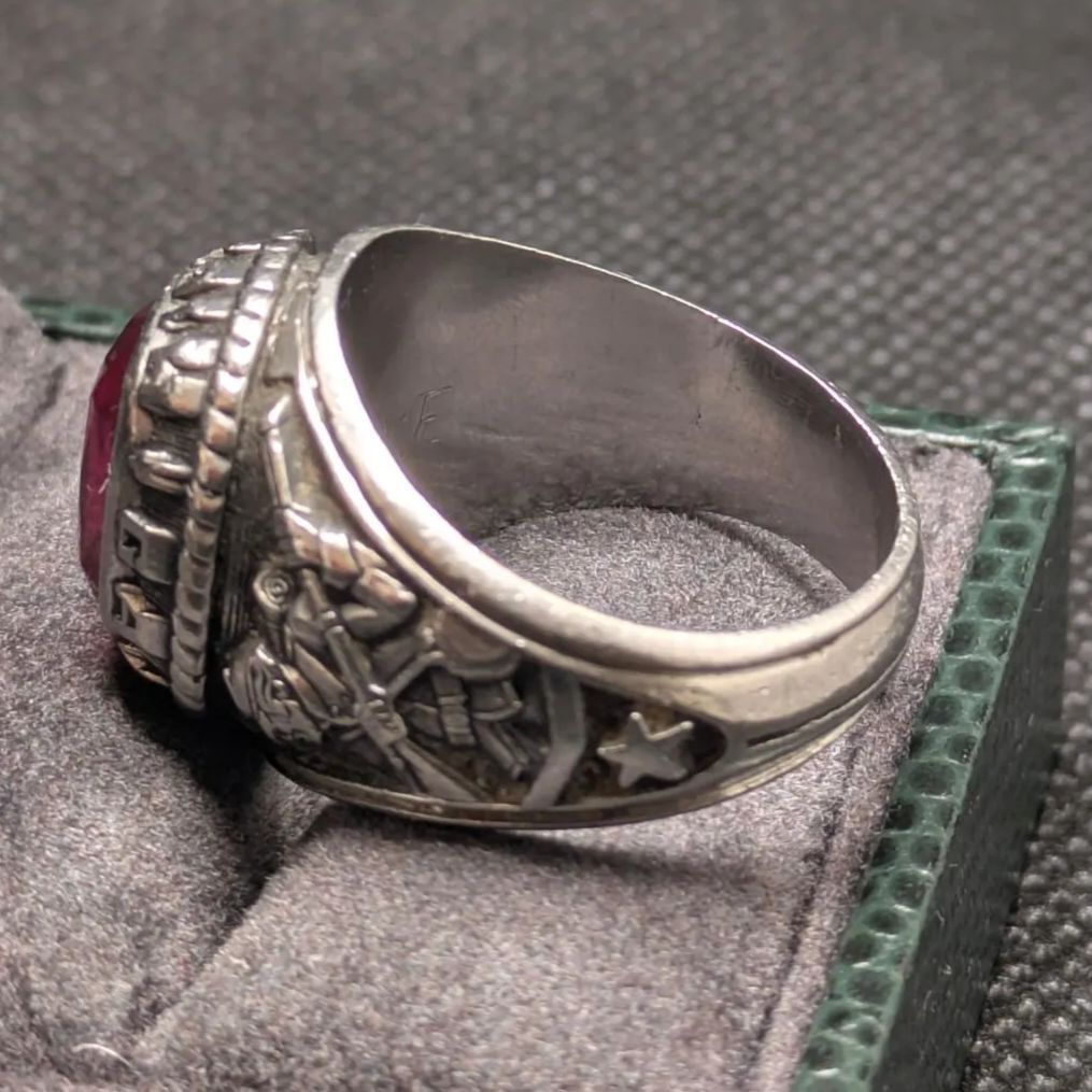 JOSTENS カレッジリング1982年 スターリングシルバー 925  14号 JOSTENS カレッジリング1982年 スターリングシルバー 925 メンズ