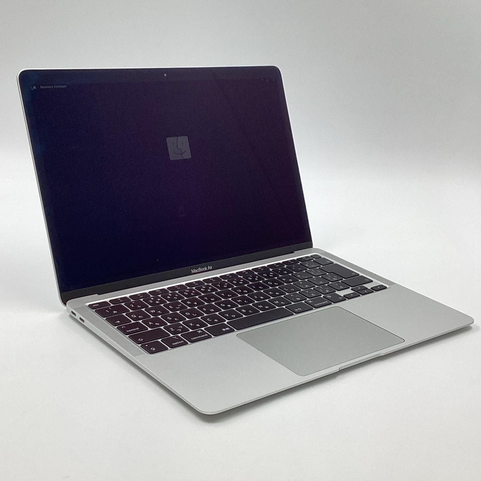 Apple MacBook Air 13インチ 2020 Apple M1 8GB SSD 256GB シルバー 95% 動作 済 全額返金保証 最速発送